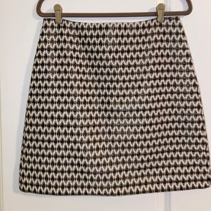 Loft Skirt Black and Cream